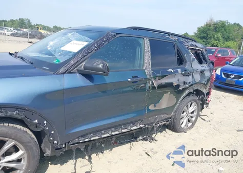 2020 Ford Explorer Xlt z USA, uszkodzony, nr VIN 1FMSK8DHXLGA49490